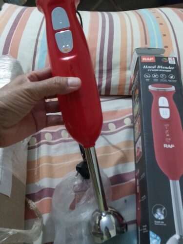 Hand Blender & Immersion Mixer R.329 - 2 Speeds and Powerful 800W Motor photo review