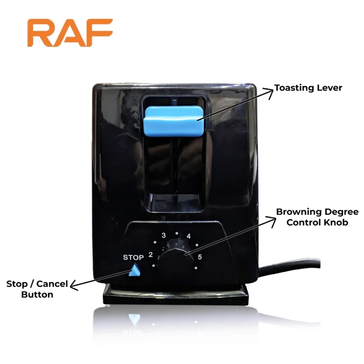 RAF Electric Toaster 2 slice R.263